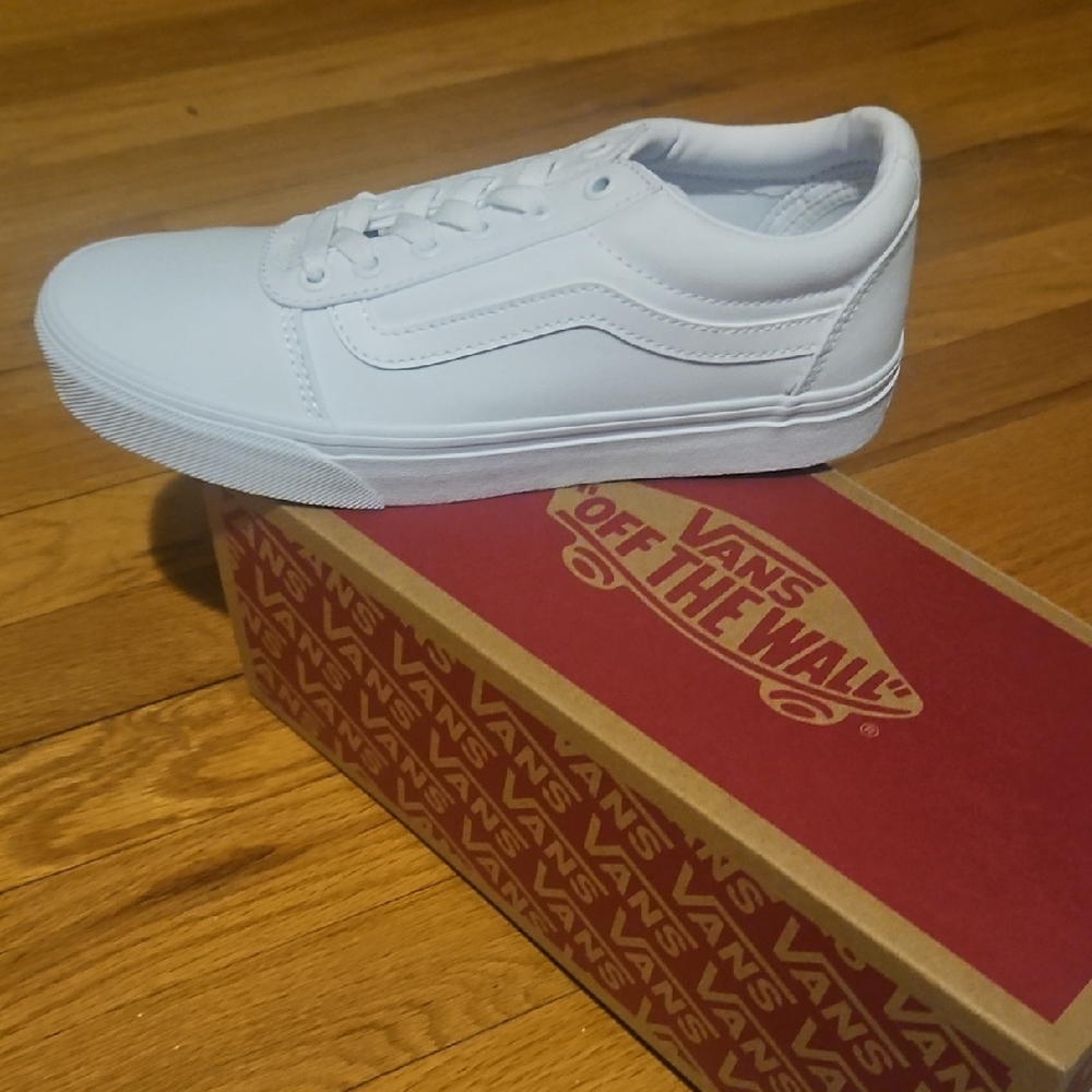 Vans Women's All-White Sneakers